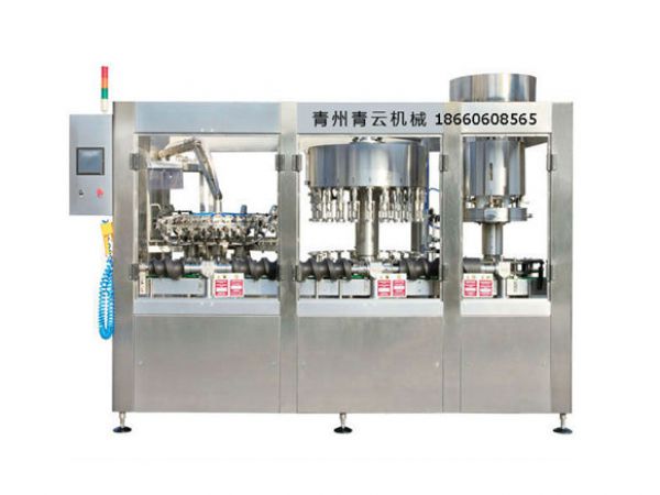 QY-24-24-4冲瓶灌装打塞联体机